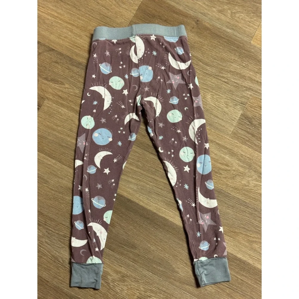 Little Sleepies 2T To the Moon & Back Bamboo Viscose Pajama Pants Celestial